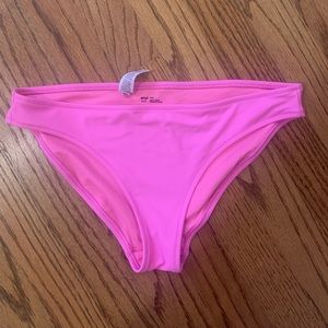 hot pink aerie bikini bottoms